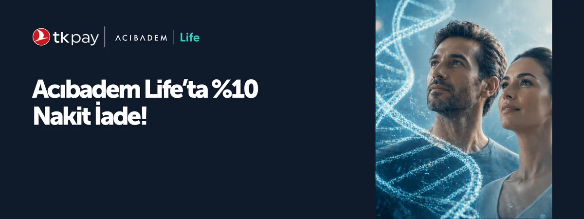 Acıbadem Life'da %10 Nakit İade!