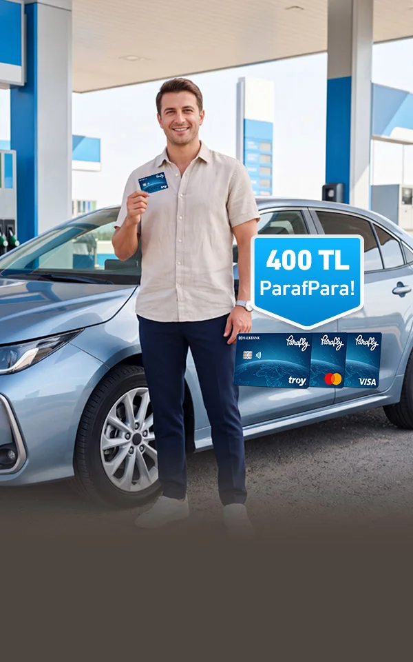 Akaryakıt Harcamalarınıza 400 TL Parafpara