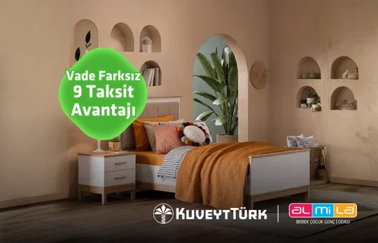 Almila Mobilya’da 9 Aya Varan Taksit Fırsatı!