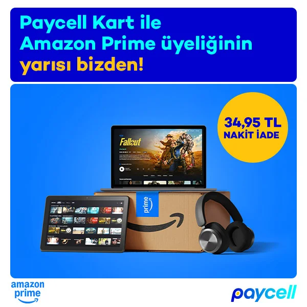Amazon Prime Üyeliğinin Yarısı Bizden!