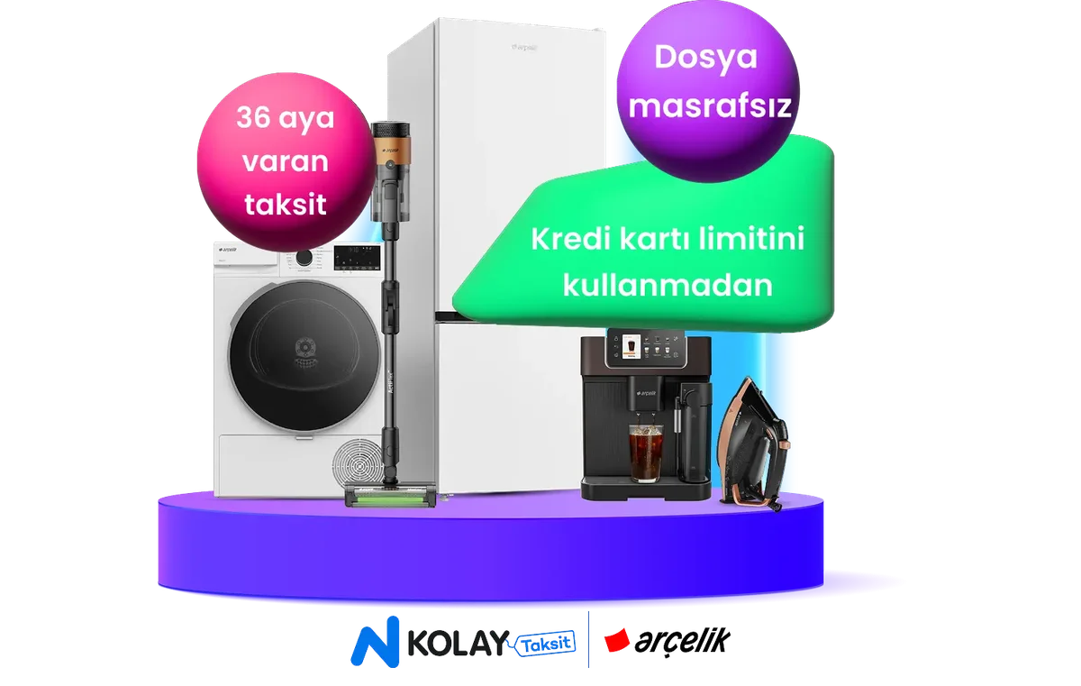 Arçelik N Kolay taksit alışveriş kredi kampanyası