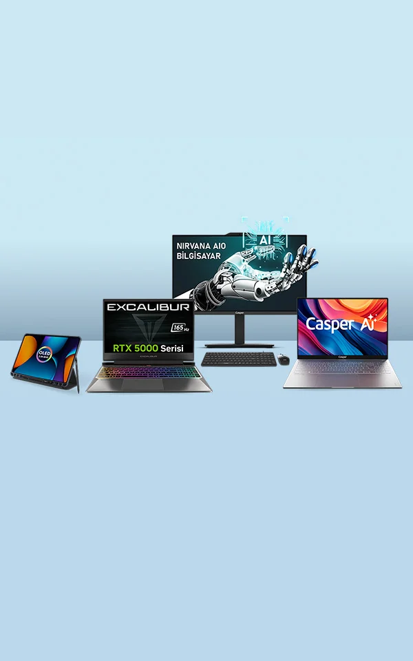 Casper.com.tr'de peşin fiyatına 6 taksit!