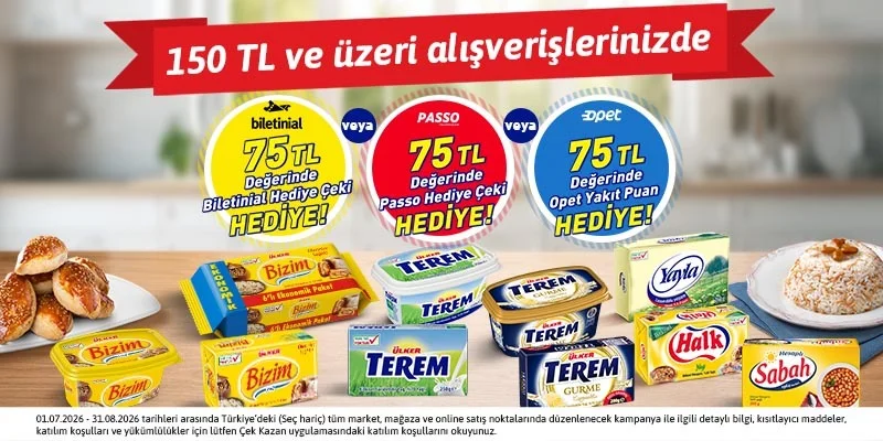 Çek Kazan Ülker Besler Yağ Kampanyası