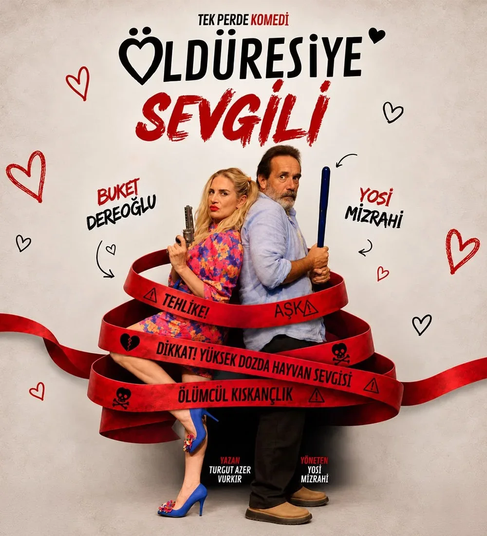 Çeşitli İllerde Gerçekleşecek Olan Öldüresiye Sevgili Etkinlik Biletlerinde %25 Daha Az Öde.