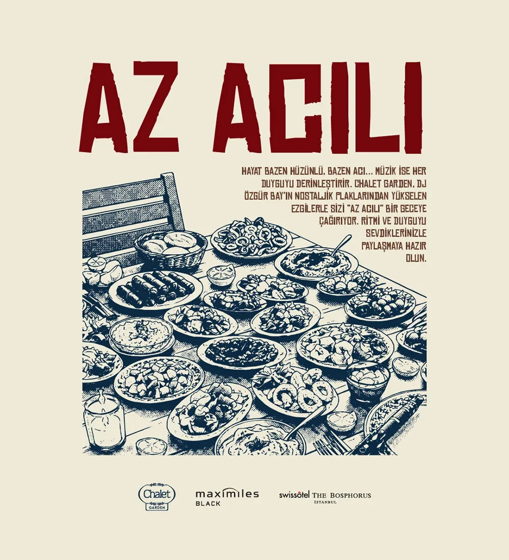 Chalet Garden Az Acılı Etkinliği Bilet Fırsatı