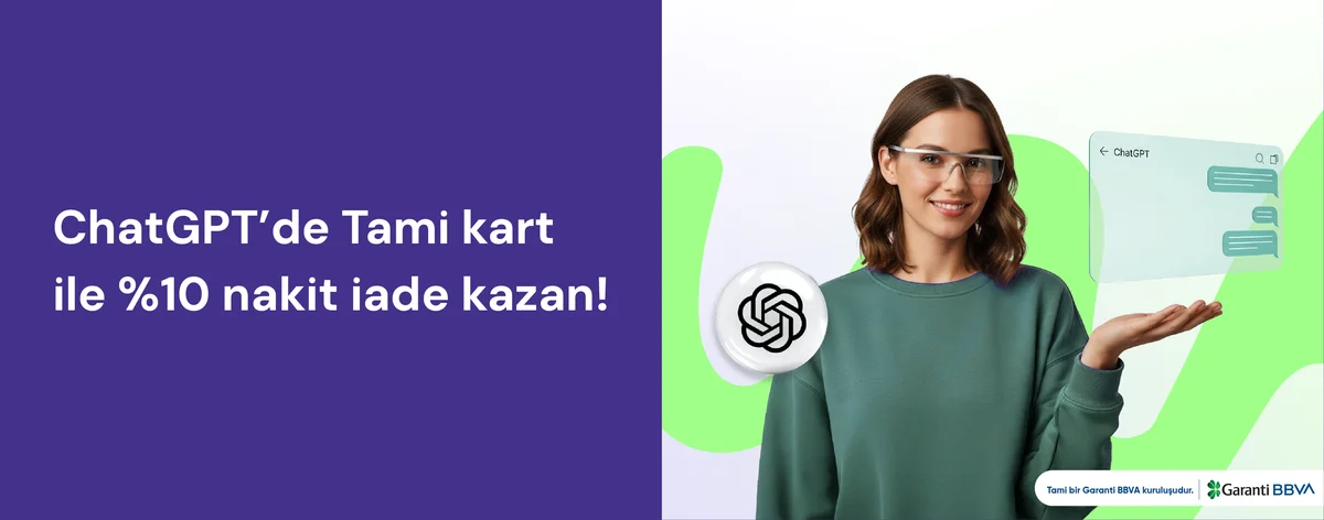 ChatGPT'de 50 TL Nakit İade Kazan!