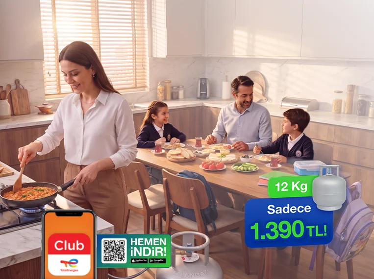 Club Totalenergies Üyelerine Milangaz Tüpgaz Avantajı!