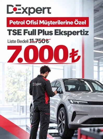D Expert'te Geçerli Ekspertiz Paketinde İndirim!