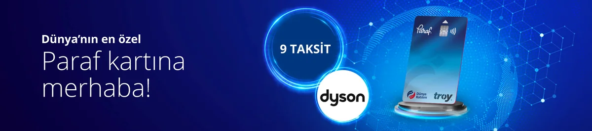 Dyson’da Peşin Fiyatına 9 Aya Varan Taksit Fırsatı!