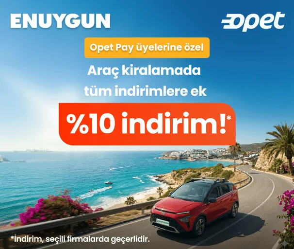Enuygun Araç Kiralama Kampanyası