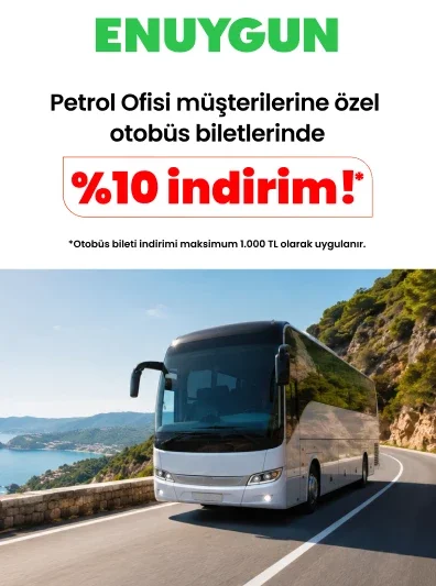 ENUYGUN'dan Otobüs Bileti İndirimi Kampanyası