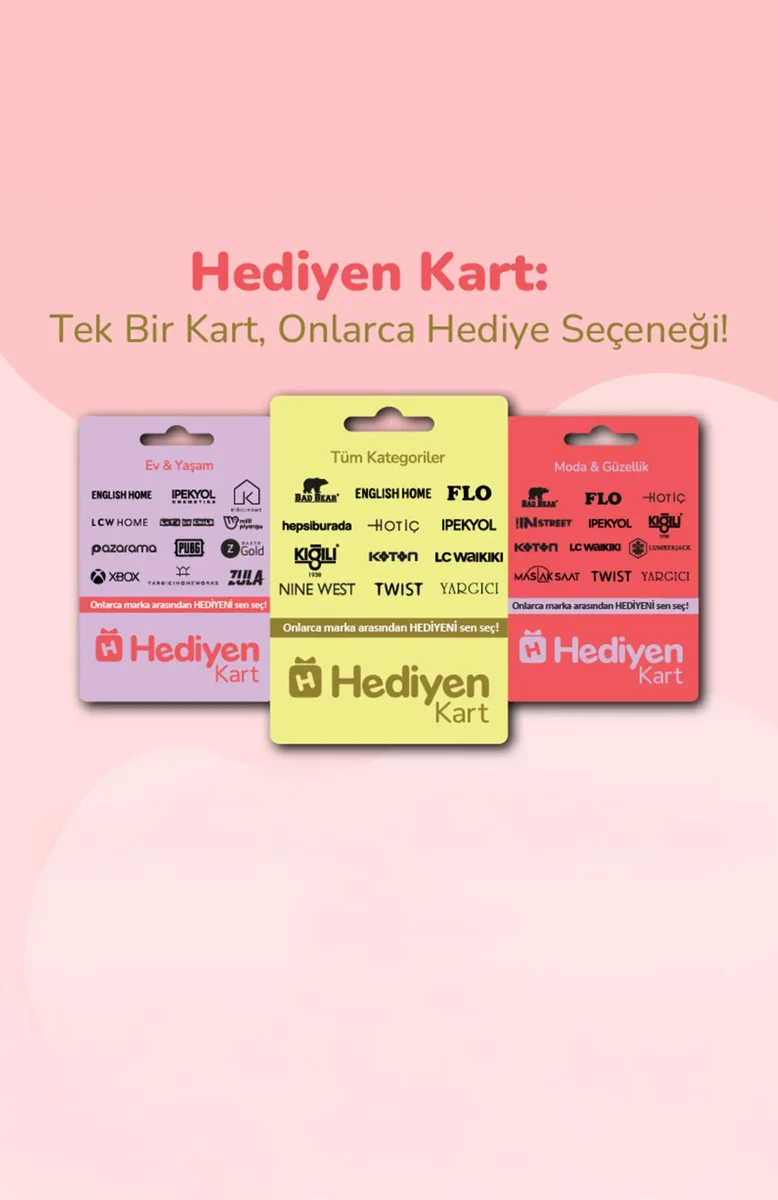 Hediyen Kart Satın Alımlarında %1 Paracık Kazan