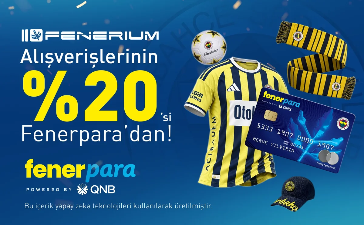 Fenerpara Kredi Kartı ile Fenerium Harcamalarına %20 Nakit İade Fırsatı!