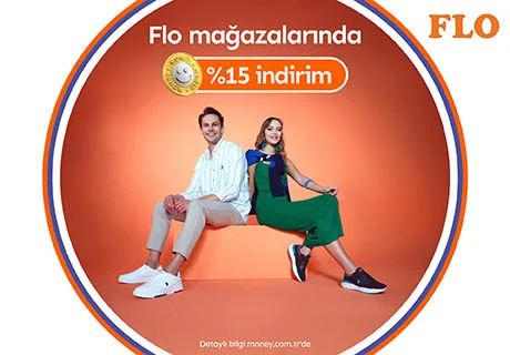 Flo'dan Money'lilere Özel %15 İndirim
