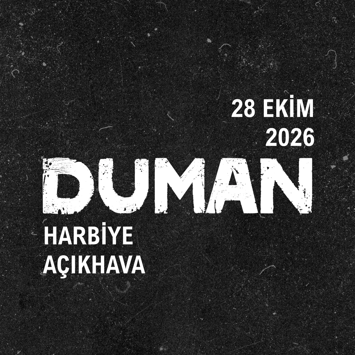 Harbiye Cemil Topuzlu Açıkhava Tiyatrosu'nda Gerçekleşecek Olan Duman Konser Etkinliği Biletlerine %25 Daha Az Öde.
