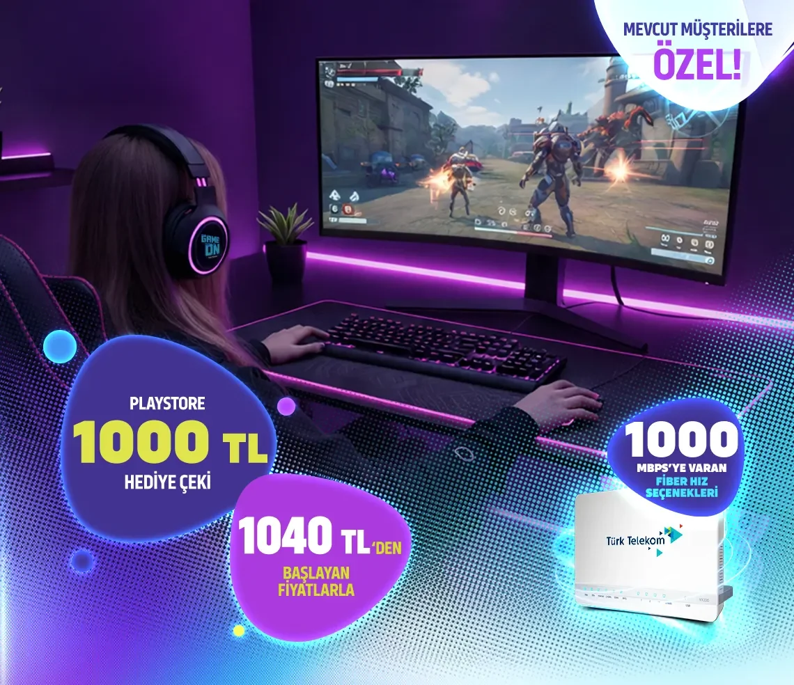 Hemen Gamer Playstore Kampanyası'na Geç, Sen de Oyunlarda Hızın ve Ayrıcalıkların Keyfini Çıkar!