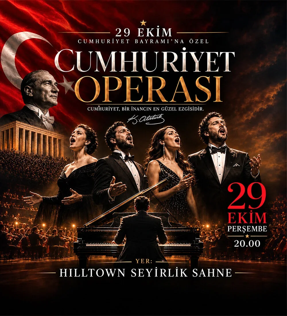 Hilltown Seyirlik Sahne'de Gerçekleşecek Olan Cumhuriyet Operası Etkinliği Biletlerine %20 Daha Az Öde.