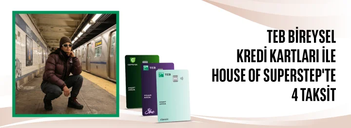 House of SuperStep'te 4 Taksit!