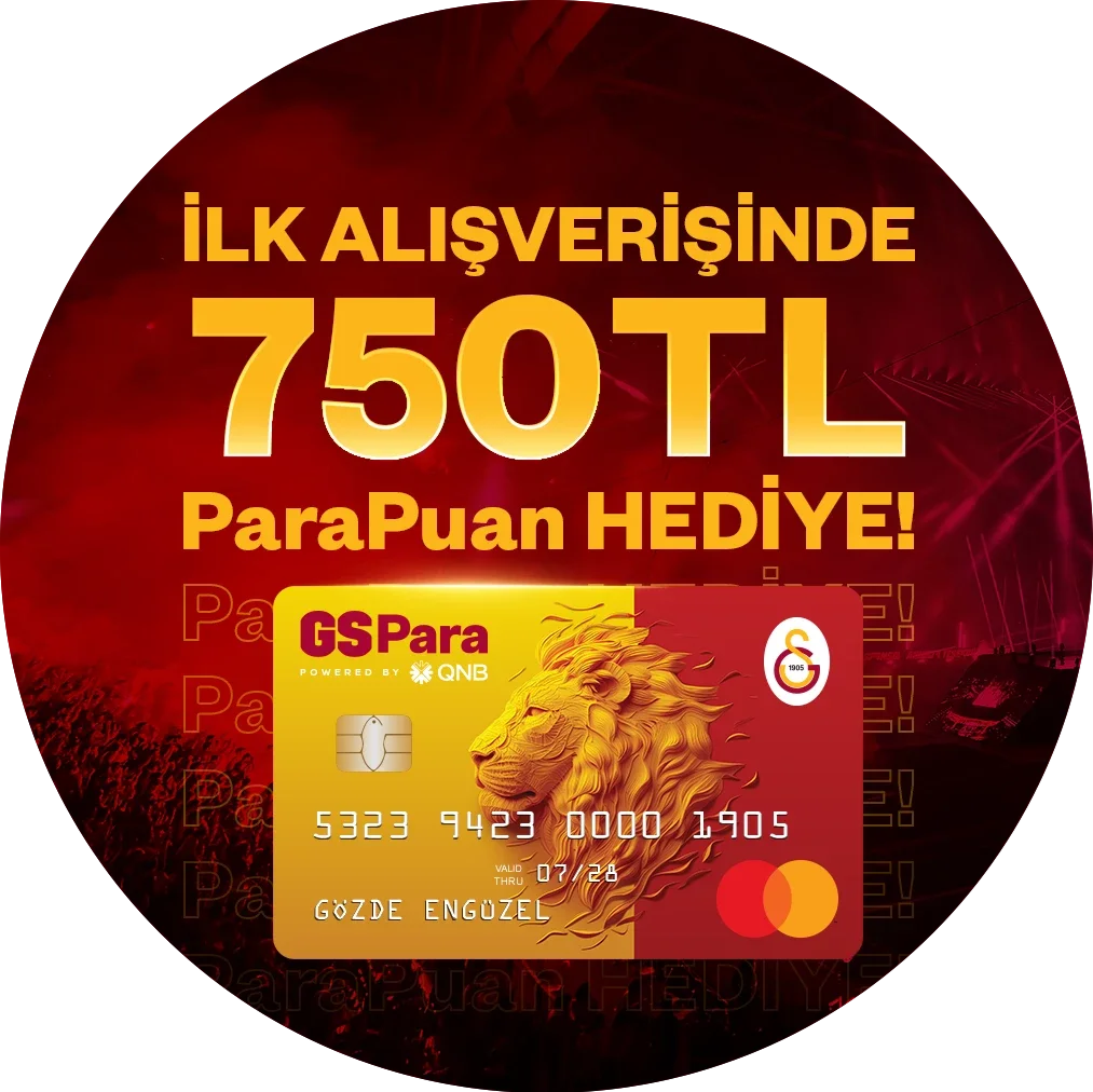 İlk alışverişinde 750 TL ParaPuan hediye!