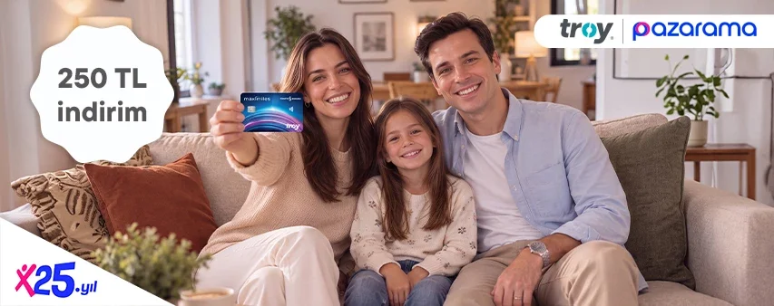 İş Bankası Troy Kart Sahiplerine Pazarama’da 250 TL İndirim Fırsatı!