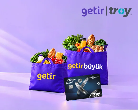 İş Bankası Troy Ticari Kartı İle Getir Ve Getirbüyük Alışverişlerinde İndirim Fırsatı