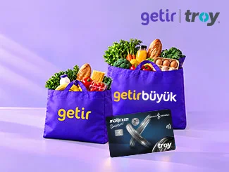 İş Bankası Troy Ticari Kartı İle Getir Ve Getirbüyük Market Alışverişlerinde İndirim Fırsatı!
