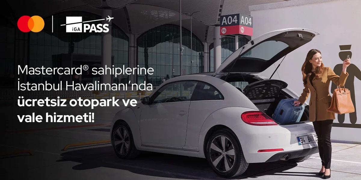 İstanbul Havalimanı’nda geçerli Ücretsiz otopark ve vale hizmeti!