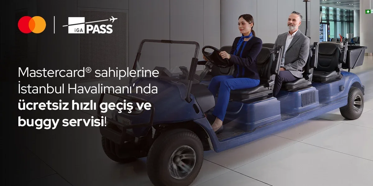 İstanbul Havalimanı’nda Ücretsiz Buggy