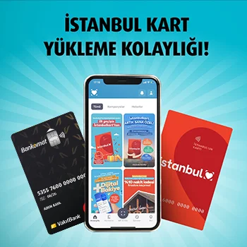 İstanbul Kart yükleme kolaylığı!