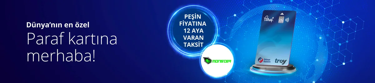 Monster Notebook’ta Peşin Fiyatına 12 Aya Varan Taksit Fırsatı!