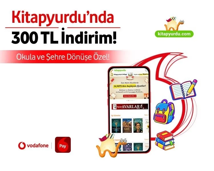 Kitapyurdu’nda 300 TL İndirim!