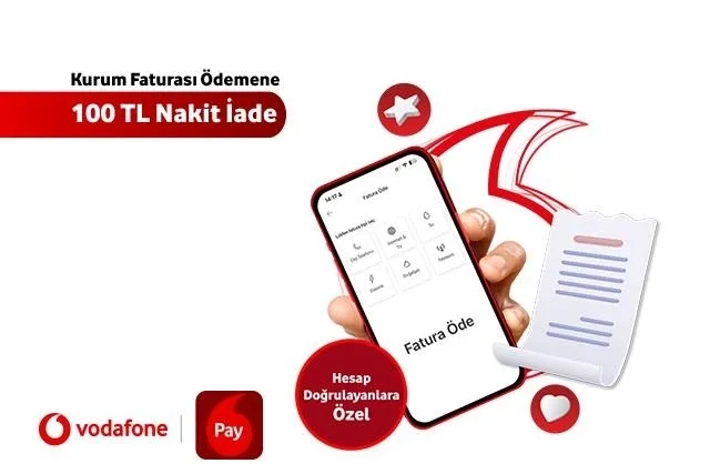 Vodafone Pay Fatura Ödeme Kampanyası