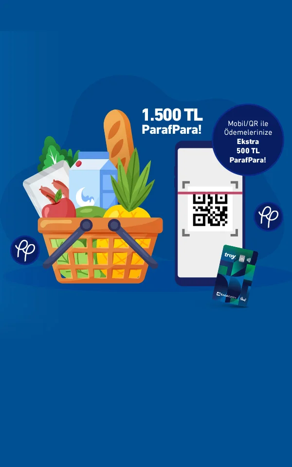 Market Alışverişlerinize 2.000 TL ParafPara Hediye