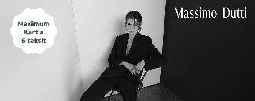 Massimo Dutti Mağazalarında Vade Farksız 6 Taksit!