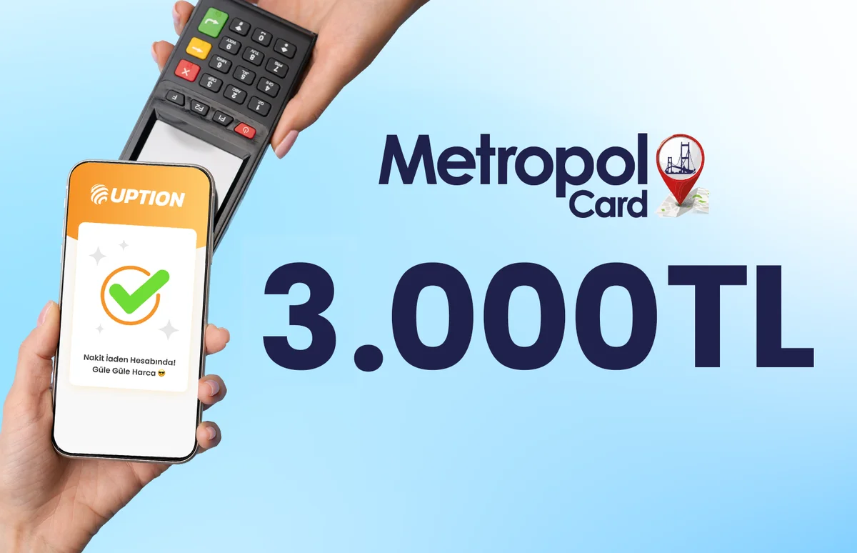 MetropolCard Noktalarında 2.000 TL'ye Kadar Nakit İade!