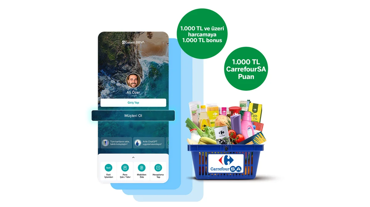 Müşterimiz Olun - CarrefourSA Kampanyası
