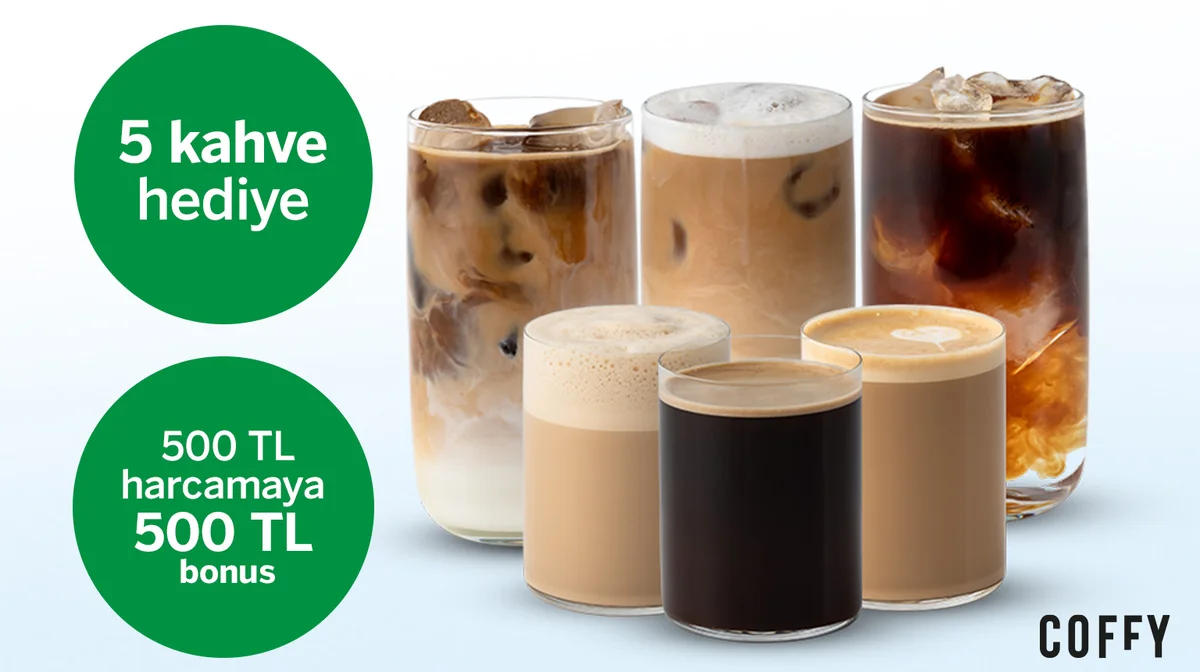 Müşterimiz Olun – Coffy Kahve Kampanyası