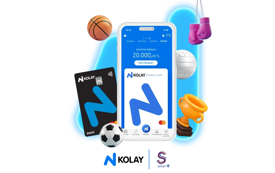 N Kolay kartınla S Sport Plus üyeliğinde 1.000 TL’ye varan hediye!