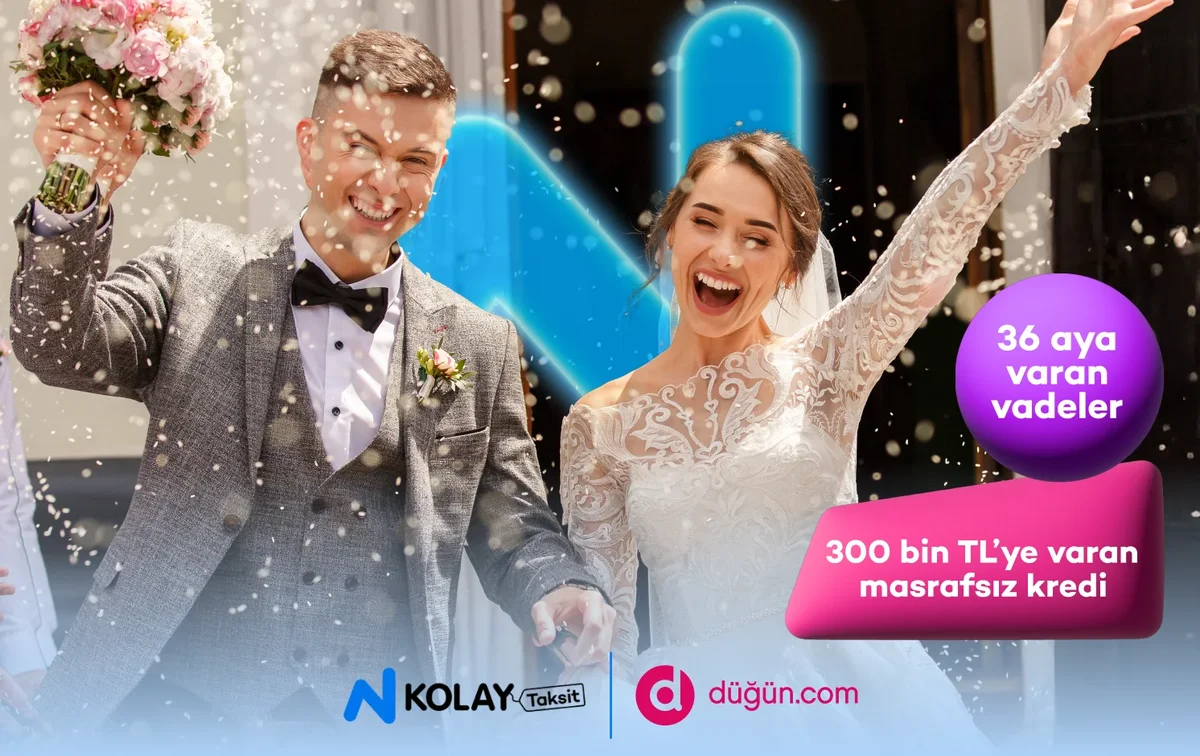 N Kolay Taksit düğün kredisi düğün.com’da!