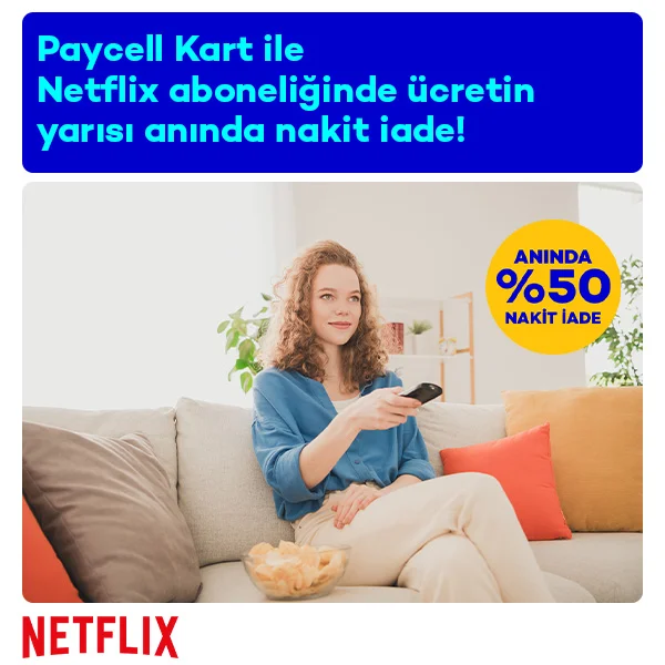 Netflix Aboneliğinin Yarısı Bizden!