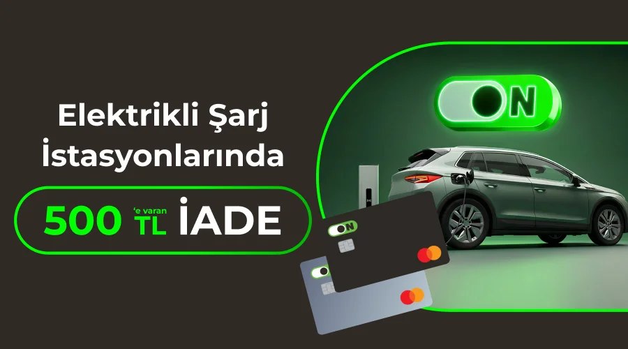 Elektrikli Araç Şarj İstasyonlarında 500 TL'ye Varan İade
