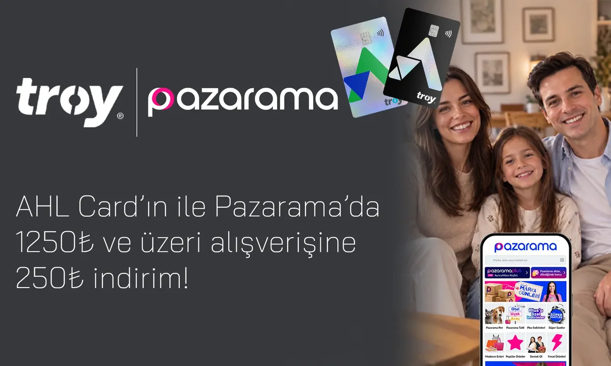Pazarama’da 250₺ İndirim