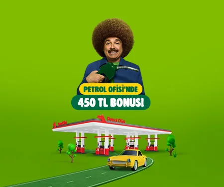 Petrol Ofisi'nde 450 TL bonus!