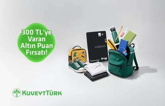 Sağlam Kart ile 300 TL'ye Varan Altın Puan!