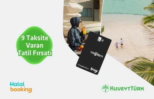 Sağlam Kart Sahipleri Halalbooking'de de Avantajlı!