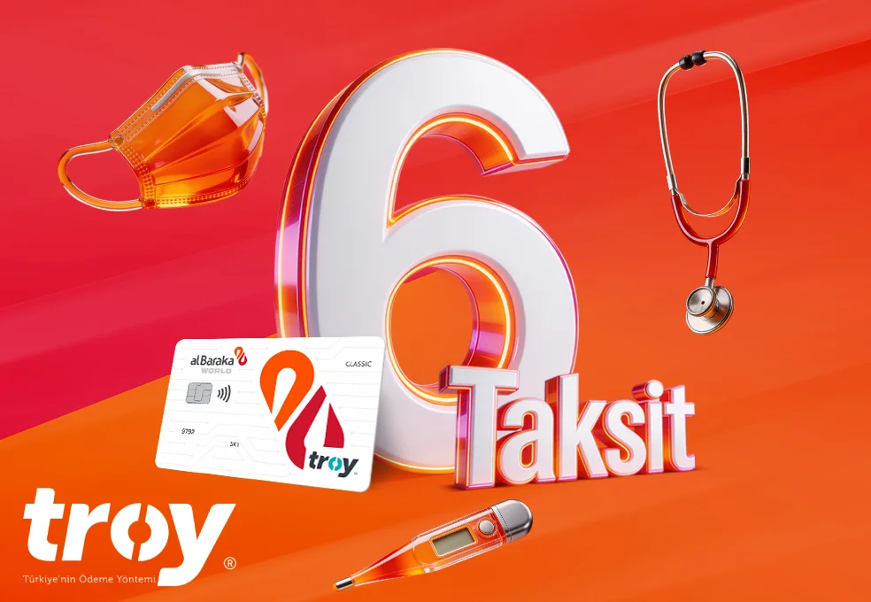 Sağlık Harcamalarına Vade Farksız 6 Taksit Kampanyası