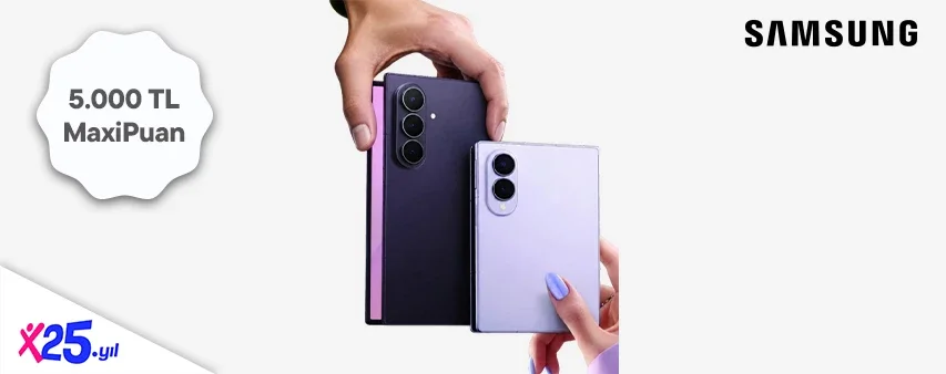 Samsung.com’dan Yapacağınız Seçili Z Serisi Ürün Ailesi Alışverişinize 5.000 Tl Maxipuan Kazanın!