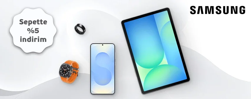 Samsung.com'da Seçili Telefon, Tablet, Saat Ve Kulaklıklarda Sepette %5 İndirim!