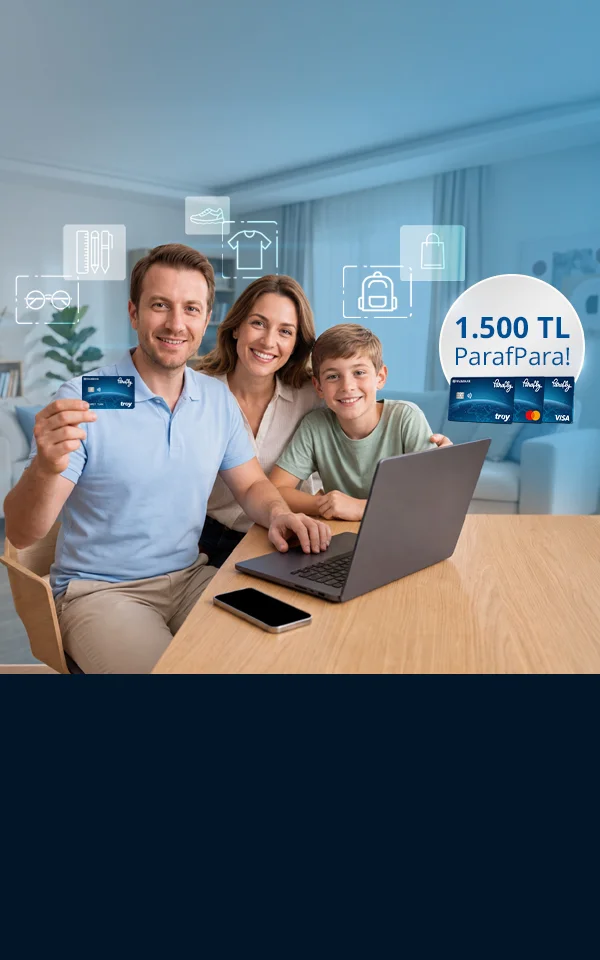 Seçili E-Ticaret Alışverişlerinize 1.500 TL ParafPara
