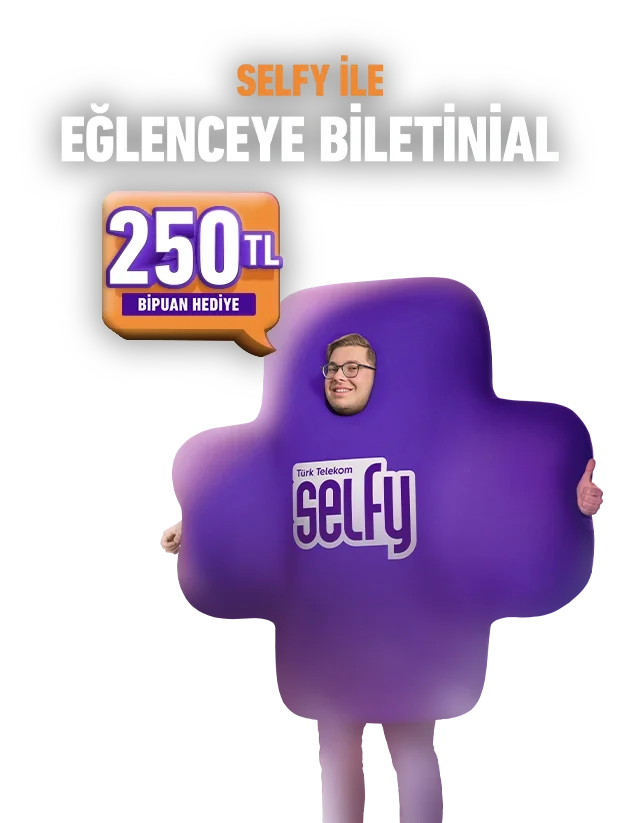 Selfy’lilere Özel Biletinial’dan 250 Bipuan Hediye!